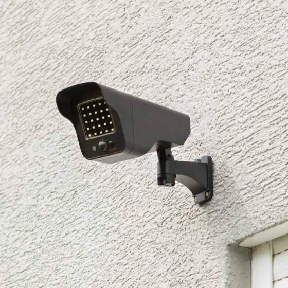 Caméra factice solaire télécommandée