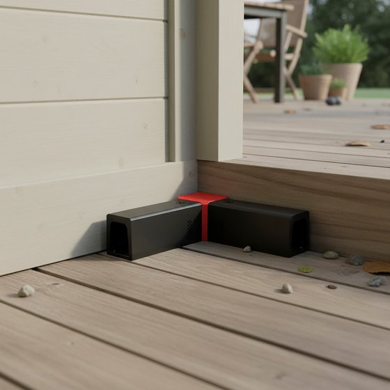 Piège double flexible pour rats  