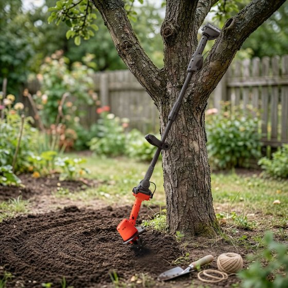 2in1-Akku-Bodenfräse 