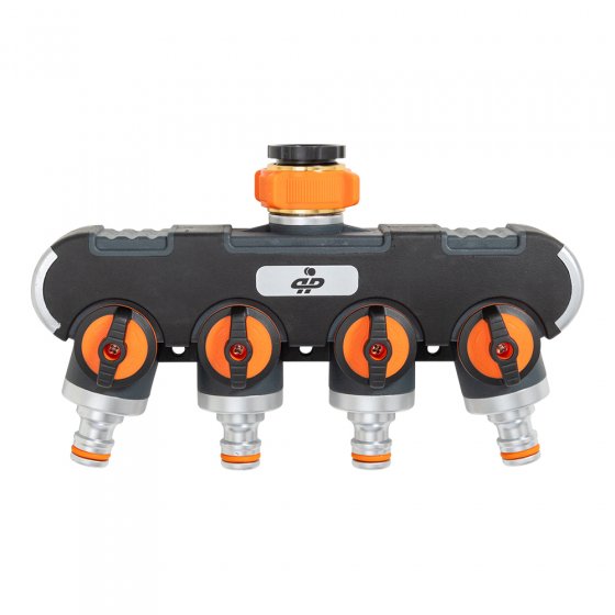 Wasserhahn-Verteiler 4-fach 