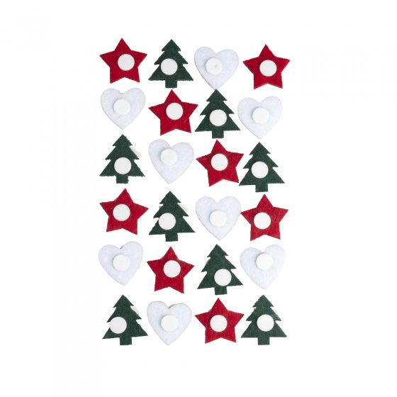 Filzsticker "Adventskalender"
