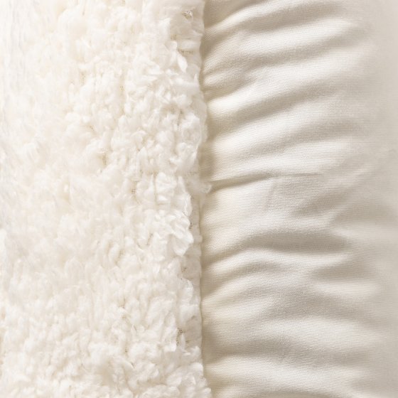 Lammflor-Optik Kopfkissen 