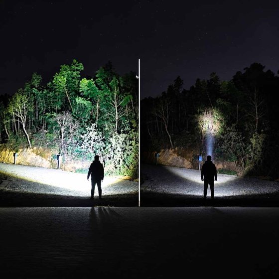 Akku Taschenlampe "Hook" 