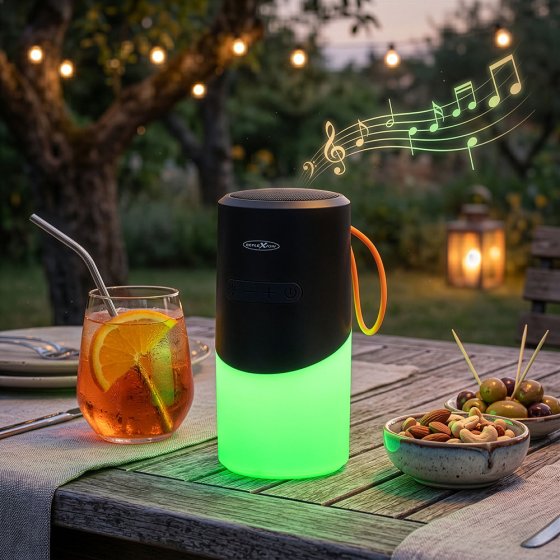 Enceinte Bluetooth avec éclairage 