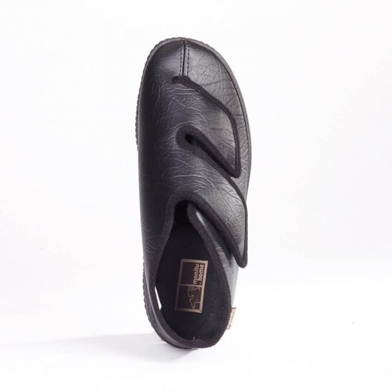 Hausschuh, schwarz Gr. 44 44 | Schwarz