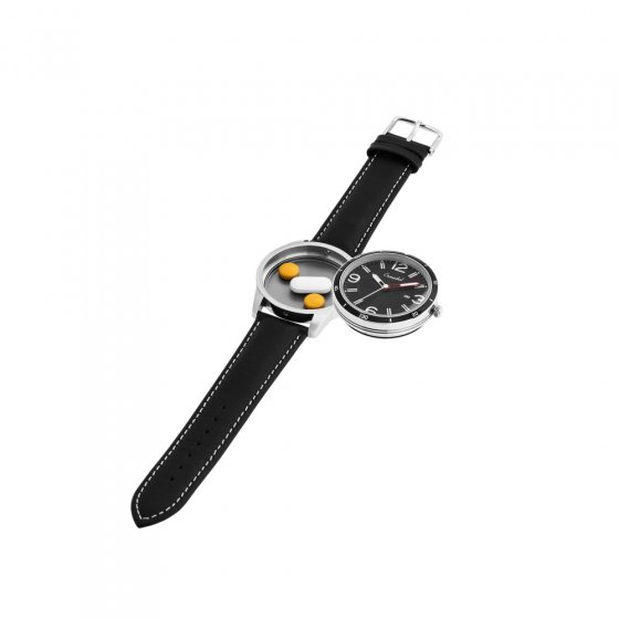 Montre à compartiment secret pour comprimés