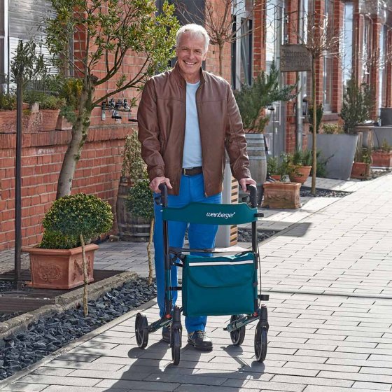 Déambulateur aluminium 