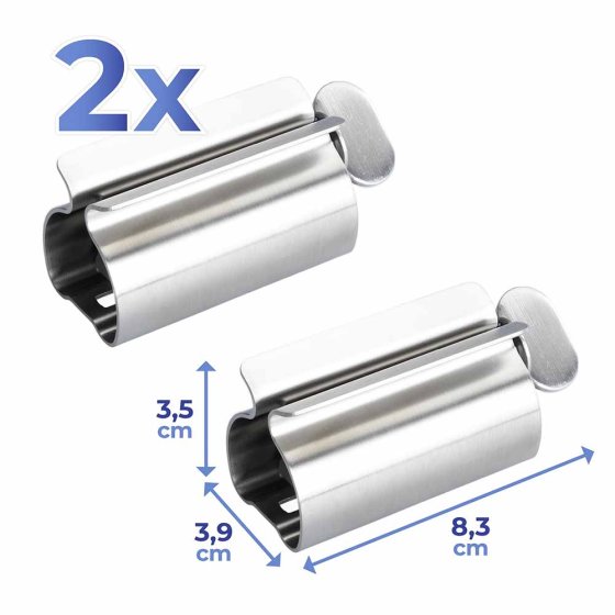 Presse à tubes, acier inoxydable  