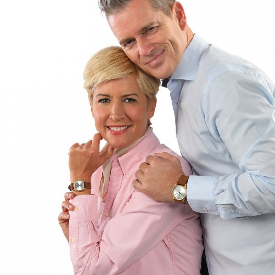 Ihr Geschenk: Elegantes Partner-Uhrenset