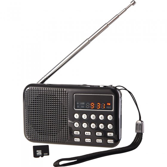 Mini-Radio mit Aufnahmefunktion 