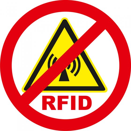 Geldbörse mit RFID-Scannerschutz 