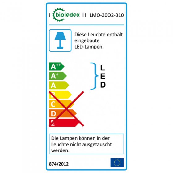 Wasserdichte LED-Leuchte 