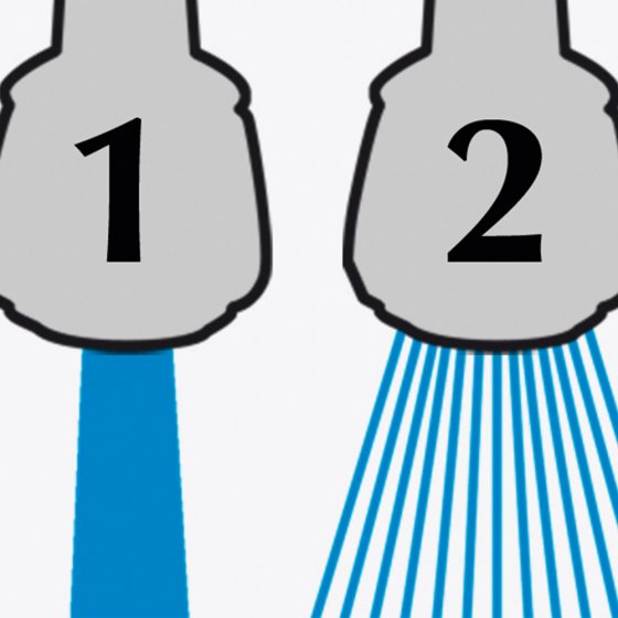 Douchette flexible de robinet Lot de 2  