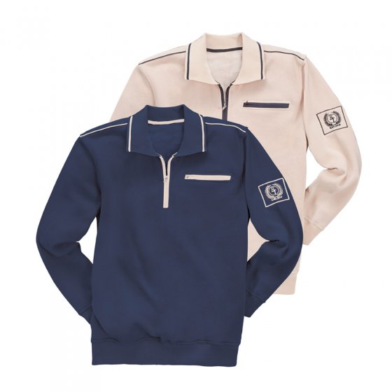 Sweat-shirt zippé 