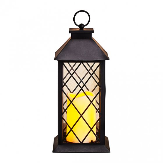 Lanterne LED avec bougie 