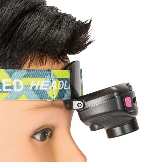 LED-Kopflampe mit Sensor 