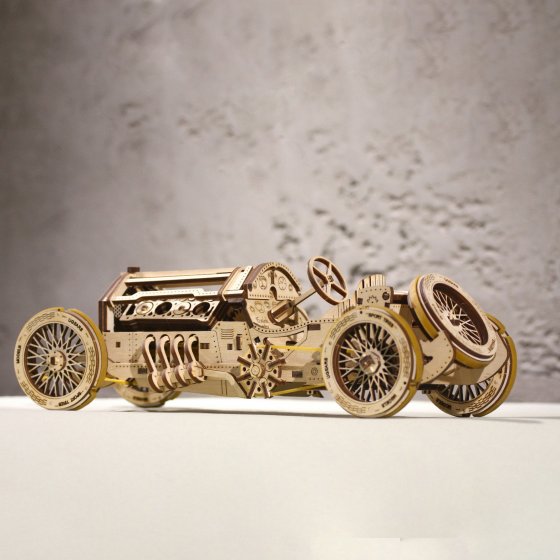 Holzmodell „Grand Prix Rennwagen“ 