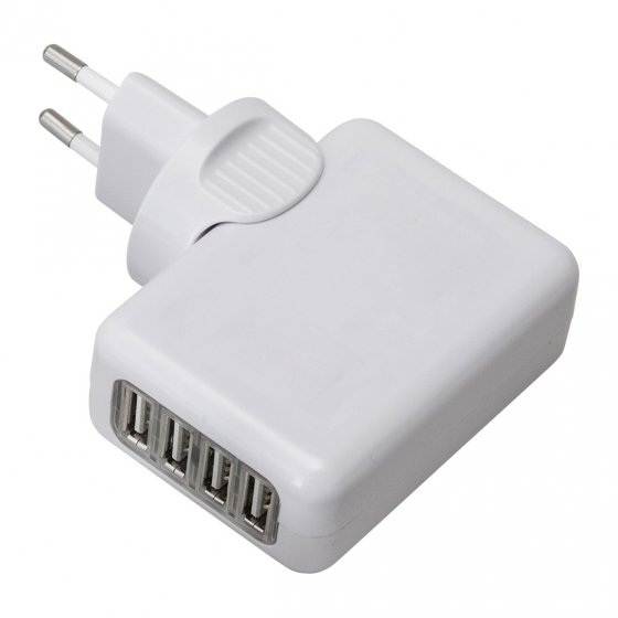 Chargeur de voyage USB 4 ports 