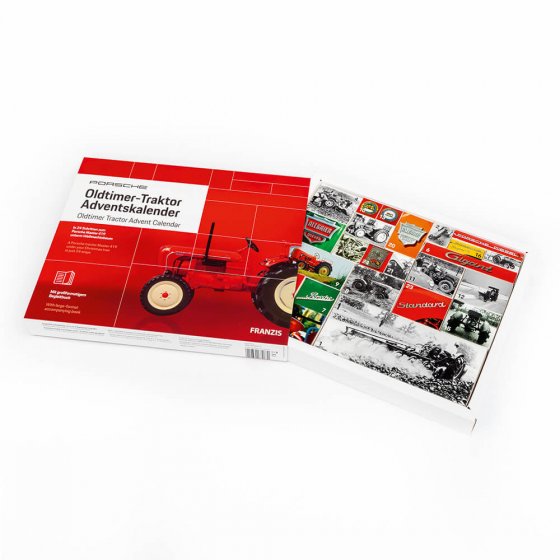 Oldtimer Traktor Adventskalender 