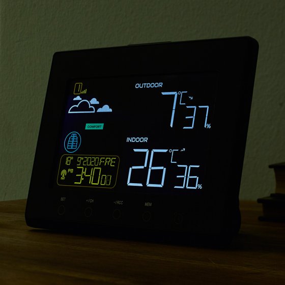 Station météo radio pilotée  "E’Clipse" 