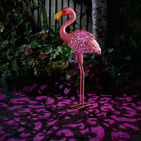 Solar-Garten-Flamingo 