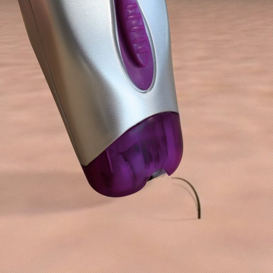 Epilateur titane avec set de manucure 