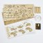 Maquette en bois portes papillon - 4