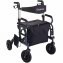 Rollator et fauteuil roulant OZR 210 2 en 1 - 4