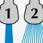 Douchette flexible de robinet Lot de 2  - 4