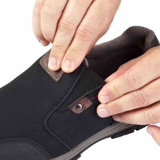 Stretchslipper mit Warmfutter