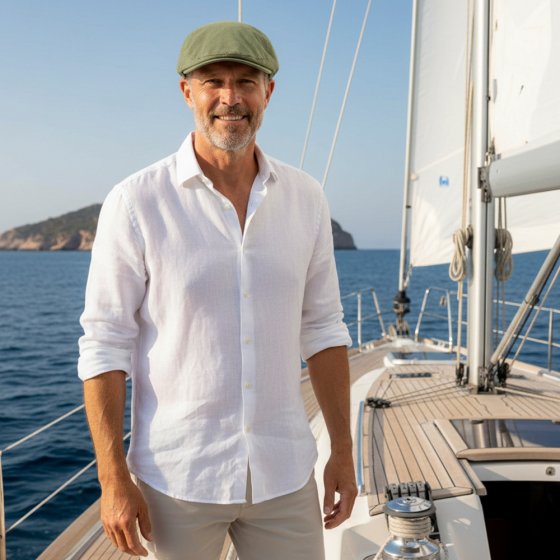 Baumwoll-Schirmmütze 