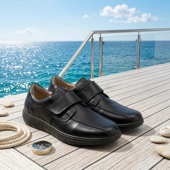 Leder Klettschuh 