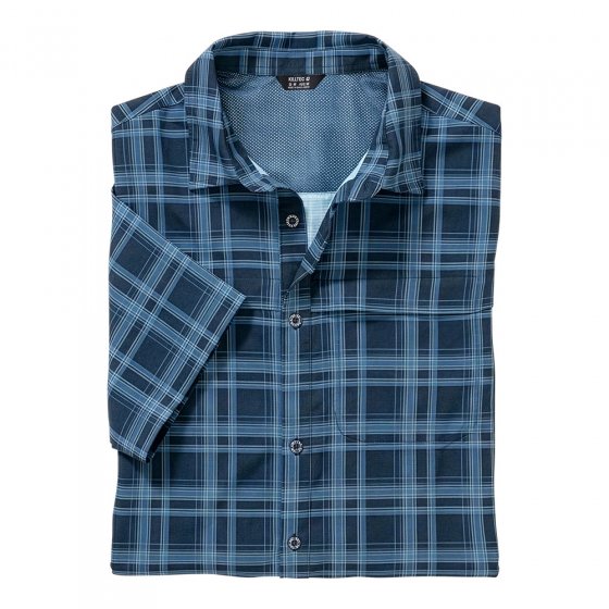 Karriertes Herren Funktionshemd 