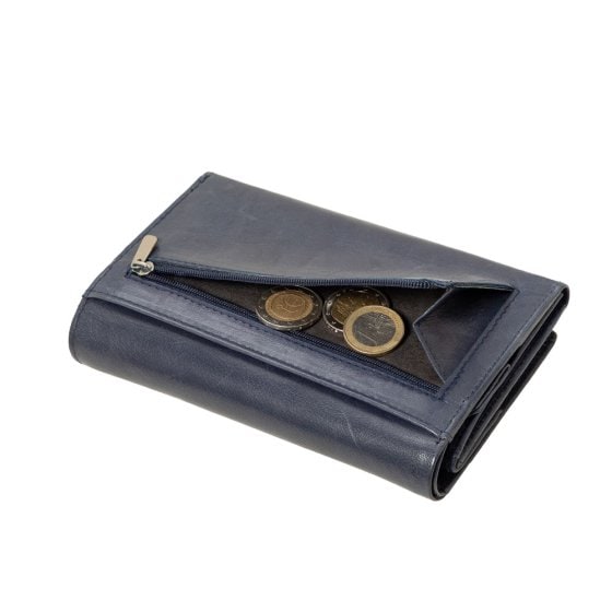 Portefeuille en cuir pour femme 