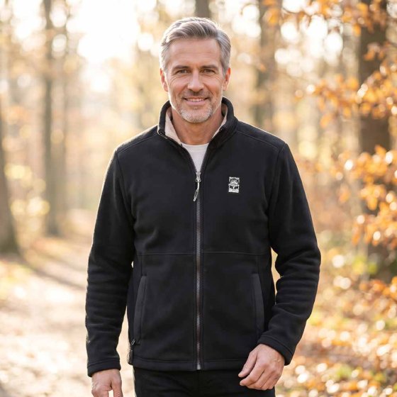 Veste polaire pour homme Reece 3XL (128/132) | Noir