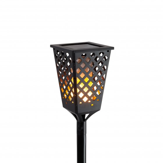 Torche de jardin solaire  "flamme" 