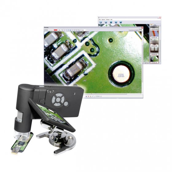 Caméra microscope portable