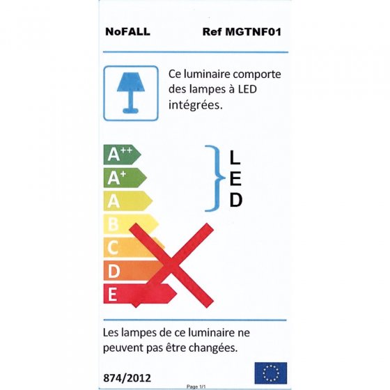 Lampe LED anti-gravité à filament 