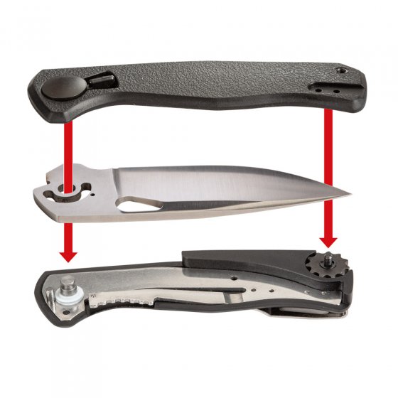 Zerlegbares Taschenmesser „Hvas”