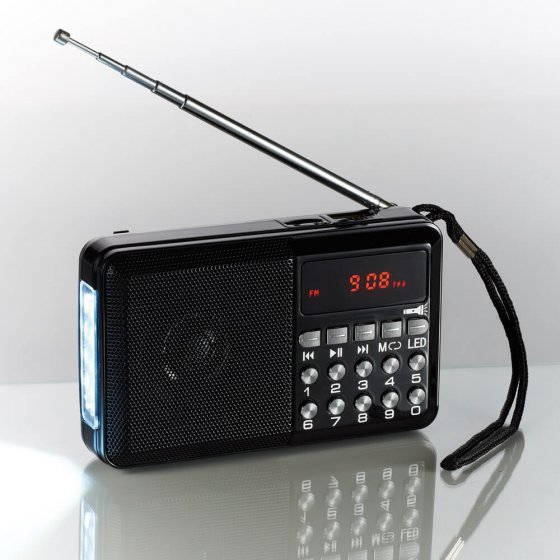 Radio multifonctions avec lampe 