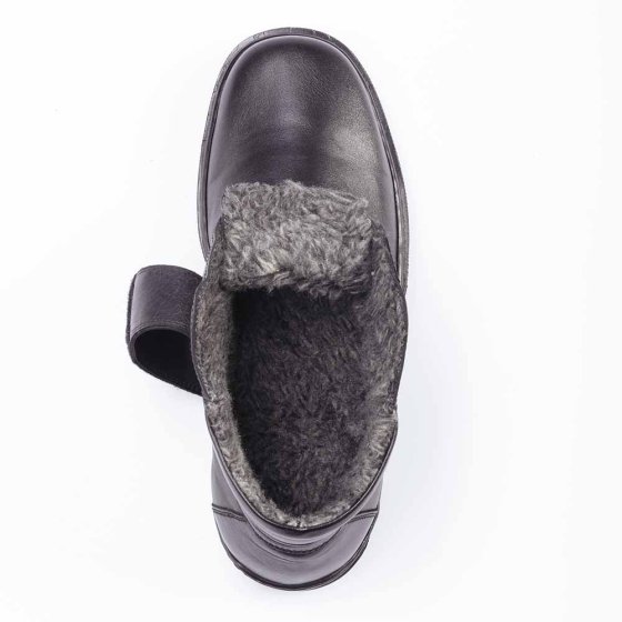 Winter-Klettstiefel 45 | Schwarz