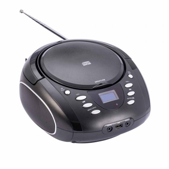 Tragbarer CD-Player mit DAB+-Radio 