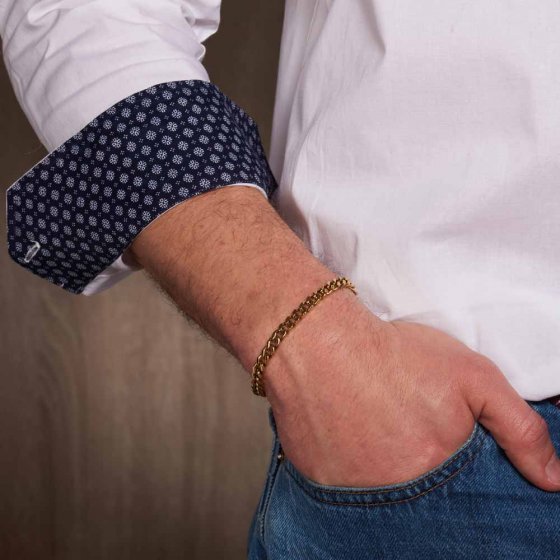Bracelet homme à maillons 