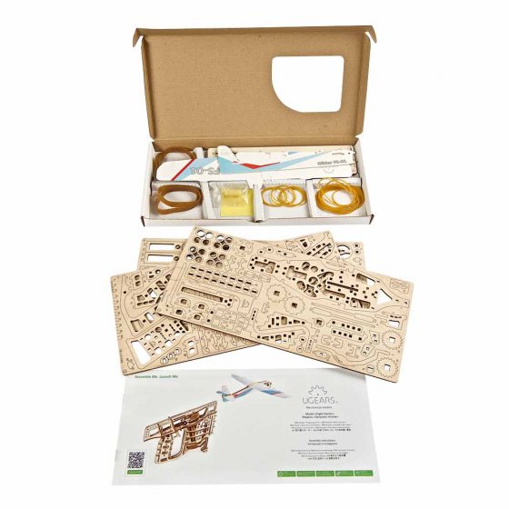 Maquette en bois : lanceur d'avion 