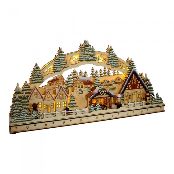 LED-Schwibbogen "Bäckerei" 