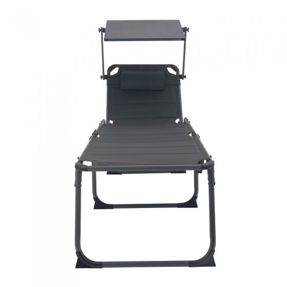 Chaise longue pliante solaire