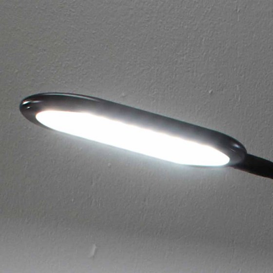 Tischleuchte mit Schwanenhals
