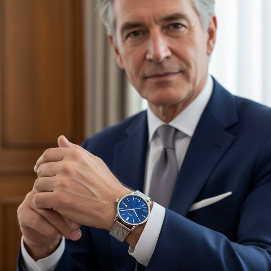Herren Milanaise Uhr  