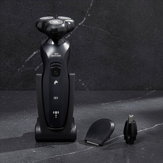 Rasoir rechargeable avec set tondeuse 