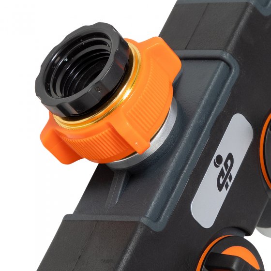 Wasserhahn-Verteiler 4-fach 